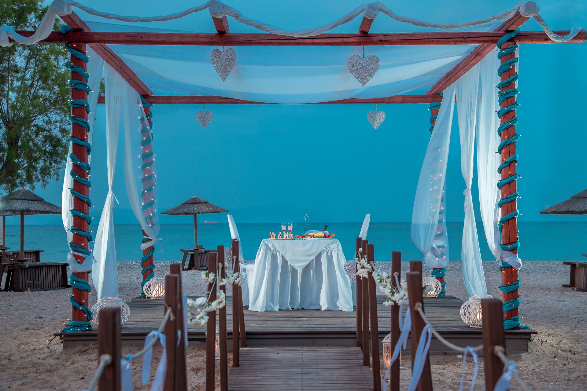 Dinner on the Beach